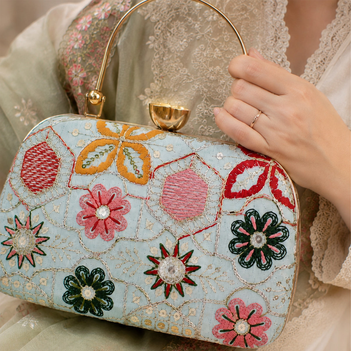 Firoza Clutch