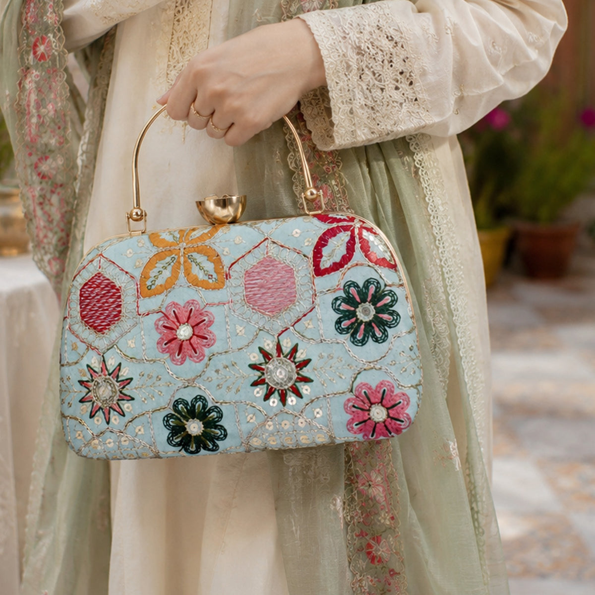 Firoza Clutch