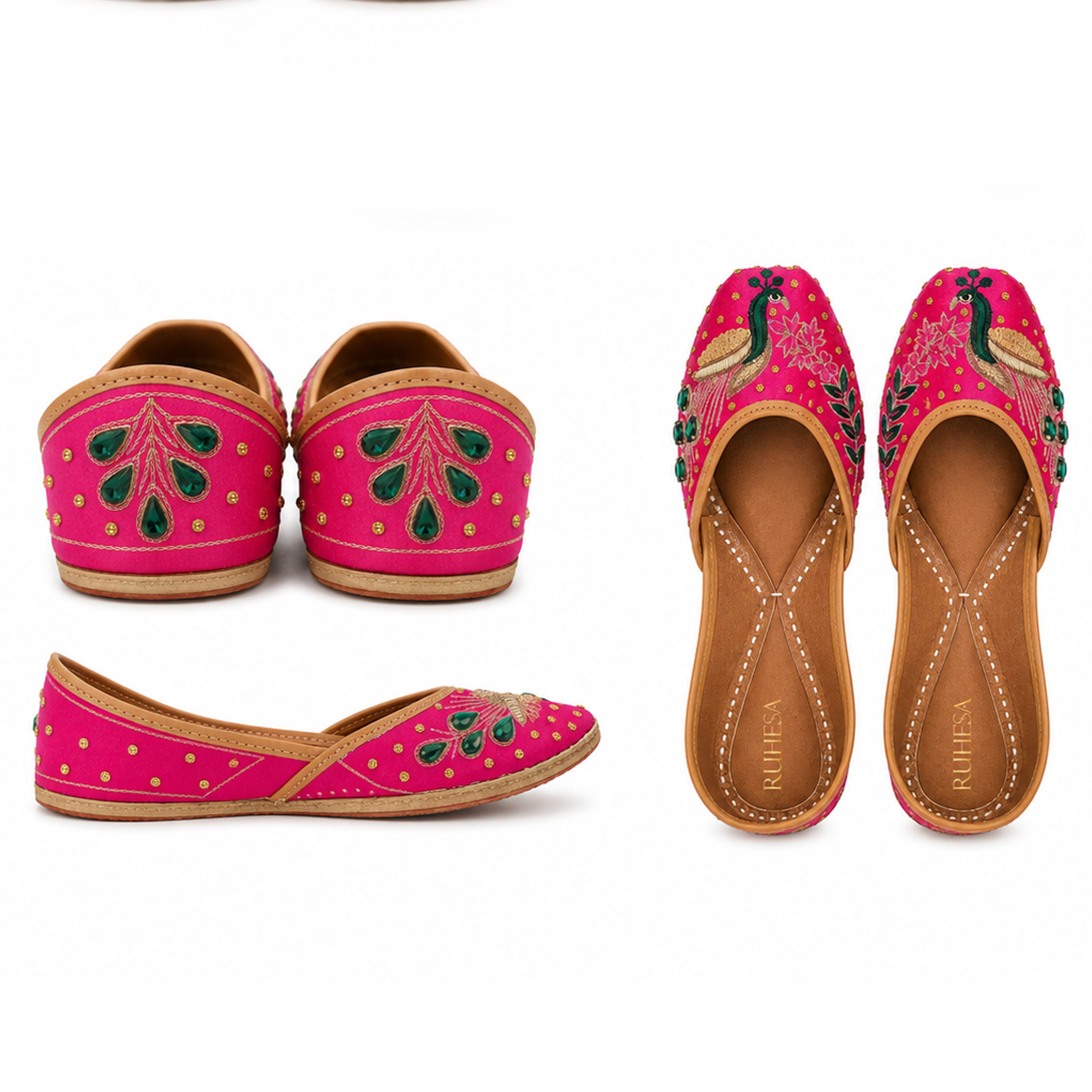 Peacock Paradise jutti