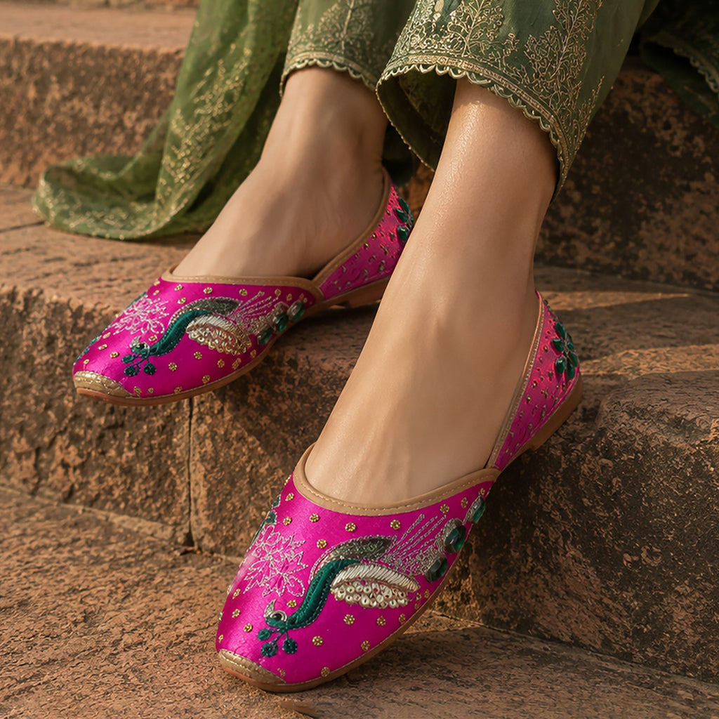 Peacock Paradise jutti