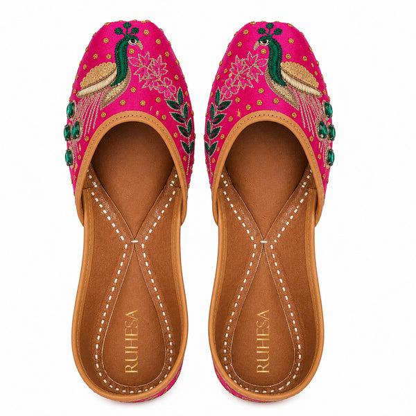 Peacock Paradise jutti