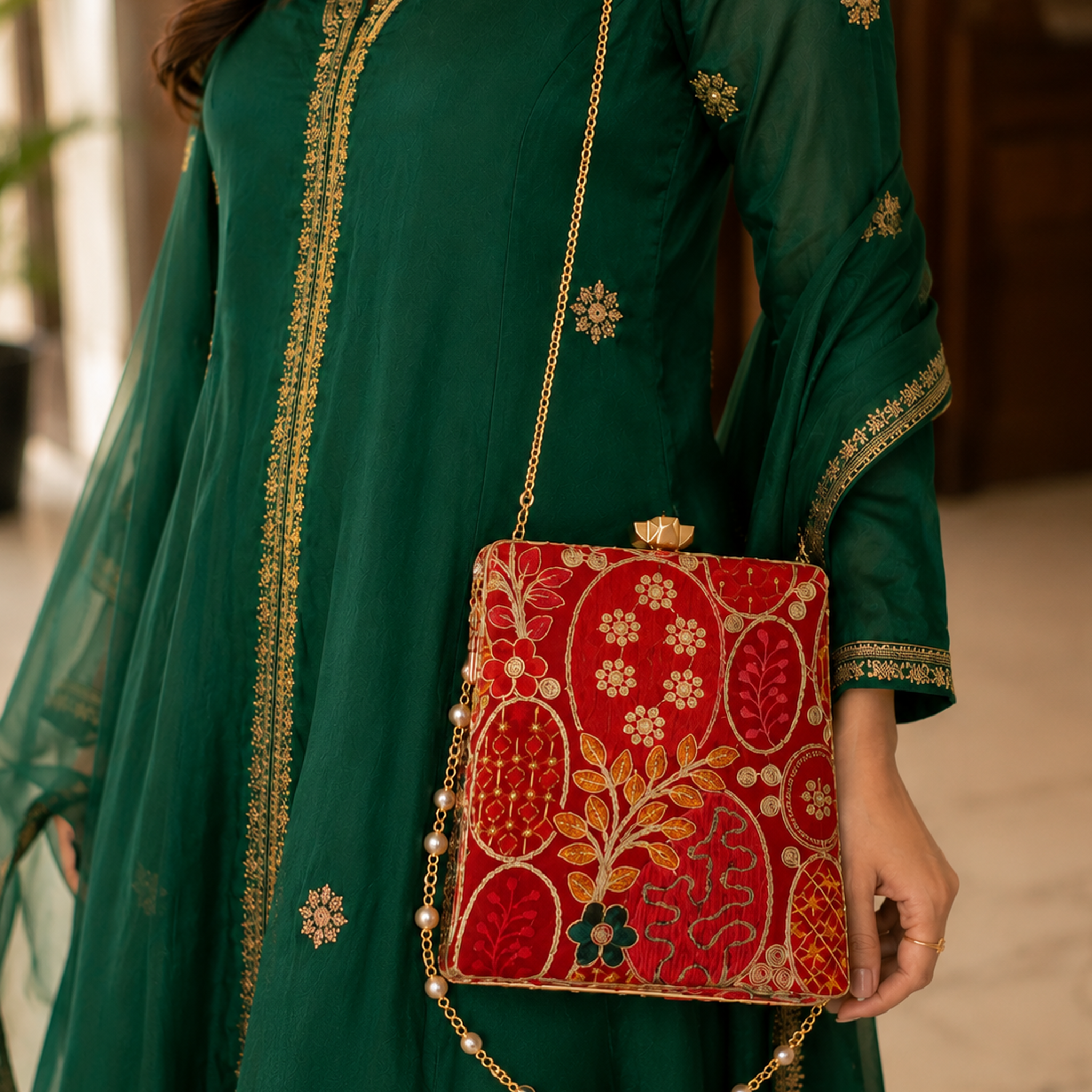 Rangrez Party Clutch